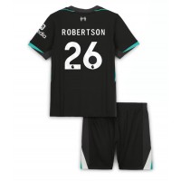 Maglie da calcio Liverpool Andrew Robertson #26 Seconda Maglia Bambino 2024-25 Manica Corta (+ Pantaloni corti)